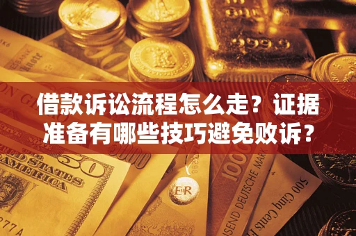 武汉借款诉讼流程怎么走？证据准备有哪些技巧避免败诉？