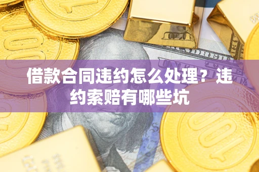 武汉借款合同违约怎么处理？违约索赔有哪些坑