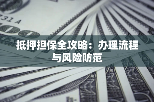 武汉抵押担保全攻略：办理流程与风险防范