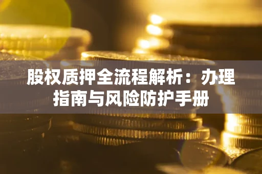 武汉股权质押全流程解析：办理指南与风险防护手册