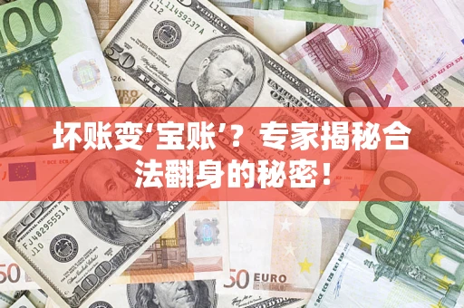 武汉坏账变‘宝账’？专家揭秘合法翻身的秘密！