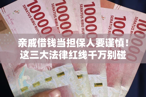 武汉亲戚借钱当担保人要谨慎！这三大法律红线千万别碰