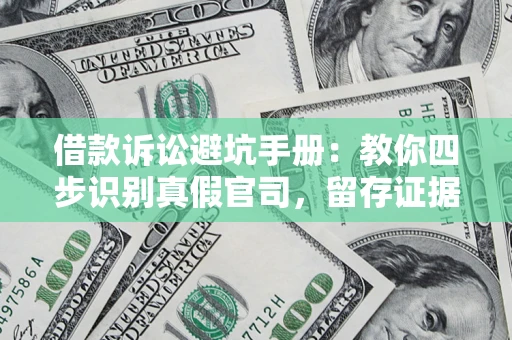 武汉借款诉讼避坑手册：教你四步识别真假官司，留存证据不踩雷