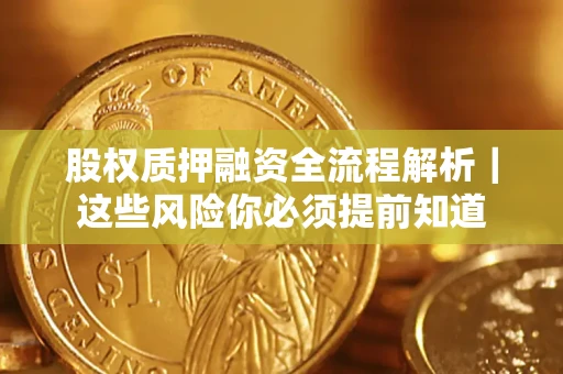武汉股权质押融资全流程解析｜这些风险你必须提前知道